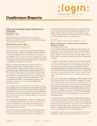27Th Large Installation System Administration Conference