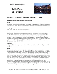 Frederick Douglass IV Interview, 2/12/2004