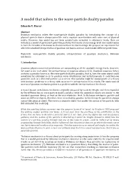 Particle Duality Paradox