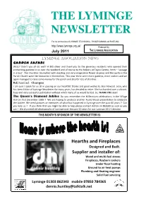 The Lyminge Newsletter