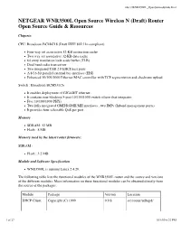 WNR3500L Open Source Guide