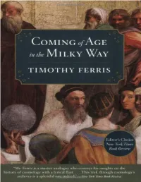 Coming of Age in the Milky Way Has Made Its Way on Sturdy Legs