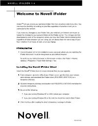 Novell Ifolder 1.0