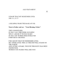 Old Testament #1
