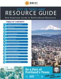 RESOURCE GUIDE New Employee Guide to Multicultural Resources