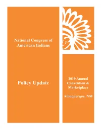 Policy Update Convention & Marketplace