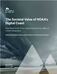 The Societal Value of NOAA's Digital Coast