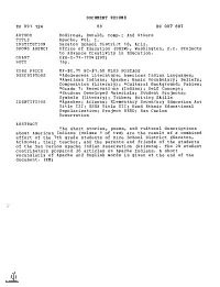 Apache, Vol. I