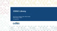 CDISC Library