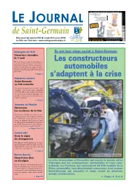 Les Constructeurs Automobiles S'adaptent